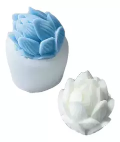 Molde silicona vela Loto chico - comprar online