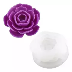 Molde silicona vela camellia chica - tienda online