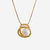 Colar Dourado com Pérola Central - comprar online