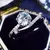 Anel Solitário Infinity - Moissanite e Prata 925 na internet