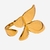 Anel Butterfly Essence - Banhado a Ouro 18K - comprar online