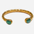 Pulseira Aura Cores – Design Escultórico com Pedra Natural - loja online