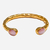 Pulseira Aura Cores – Design Escultórico com Pedra Natural na internet