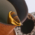 Anel Gota Rajada Ouro – Textura madeira - loja online