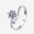 Imagem do Anel Solitário Infinity - Moissanite e Prata 925