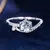Anel Solitário Infinity - Moissanite e Prata 925 - loja online