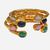 Pulseira Aura Cores – Design Escultórico com Pedra Natural
