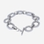 Pulseira Estrutura Oval – Aço com Fecho T-Bar - Via Ive | Joias e acessórios para todos os momentos