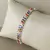 Pulseira Riviera com Zircônias Navetes