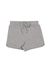 Shorts Básico Moletom - Cinza - Alakazoo