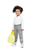 Calça Moleton cós babado duplo - Cinza - comprar online
