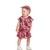 Vestido c/faixa de cabelo Natureza Vermelho - Elian - comprar online