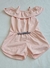 Macaquinho em Crepe Rosa Claro - By Gus - comprar online