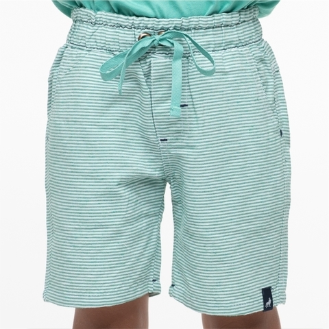Bermuda Hawai (verde/branco) - Kadikê