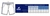 Bermuda Hawai (azul marinho/branco) - Kadikê - comprar online