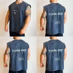MUSCULOSA BOXY ROAR PREWASH