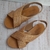 Sandália Rasteira Valentina Pecan - comprar online