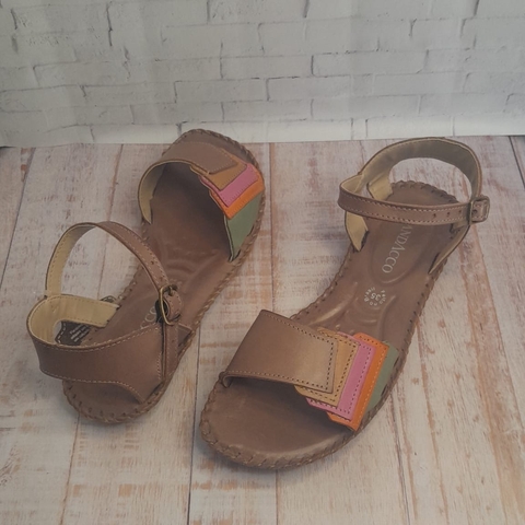 Sandália Rasteira Andacco na cor Mooca - comprar online