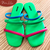 Rasteira Soft Kiwi Multicolor Akazzo - comprar online