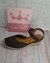 Sandália Espadrille Anabela Tramada Valentina Flats Verde - Mara Silva Calçados & Cia