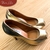 Peep Toe Ouro Bebecê