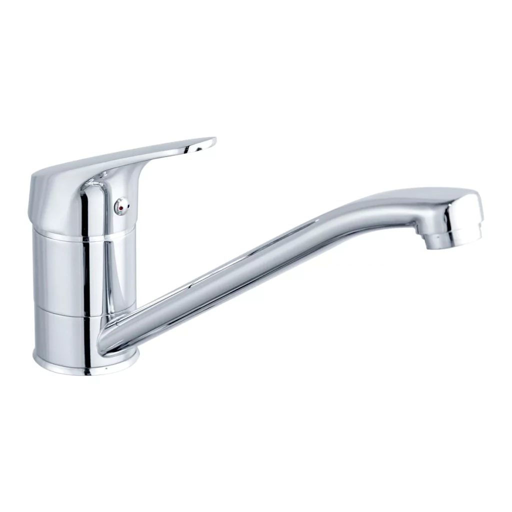 Griferia Cocina Monocomando Grifo Pico Horizontal Gloa Obi