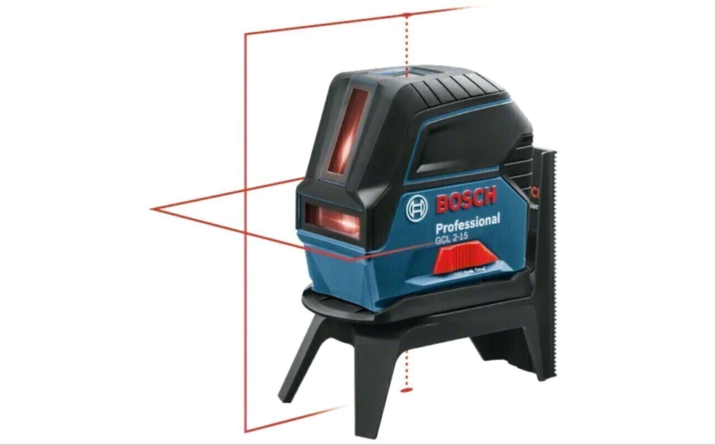 NIVEL LASER COMBINADO BOSCH GCL 2-15 LINEAS Y PUNTOS