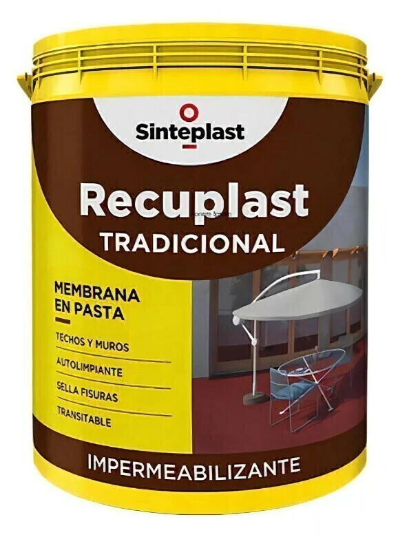 RECUPLAST TRADICIONAL MEMBRANA EN PASTA x 1 litro