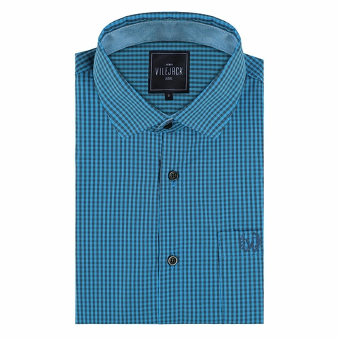 Camisa Tricoline 100% Algodão MC Masculina Vilejack VMTC2509
