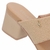 Tamanco F. Couro Legítimo Salto Bloco Médio Usaflex AE32010 - comprar online