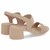 Sandália Fem. Usaflex Salto Bloco Couro e Elástico UC220030 - comprar online