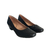 Scarpin Feminino Usaflex Salto Bloco Bico Quadrado AC3215005 - comprar online