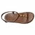 Sandália F. Plataforma Com Pedraria E Fivela Ramarim 2555206 - loja online