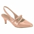Scarpin Slingback Verniz Fem Salto Baixo Beira Rio 40761315