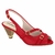 Sapato Scarpin peep Toe Aberto Fe Salto Medio Moleca 5633208 - comprar online