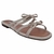 Sandalia Fem. Rasteira Slide Laço No Cabedal Moleca 5435548