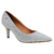 Scarpin Tela Shine Paris Gliter Salto Médio Vizzano 1185702 - loja online