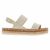 Sandália Fem Duas Tiras Flatform Fivela Metal Moleca 5447518 na internet