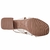 Sandália F. Ultra Conforto Salto Bloco Fivela Modare 7172125