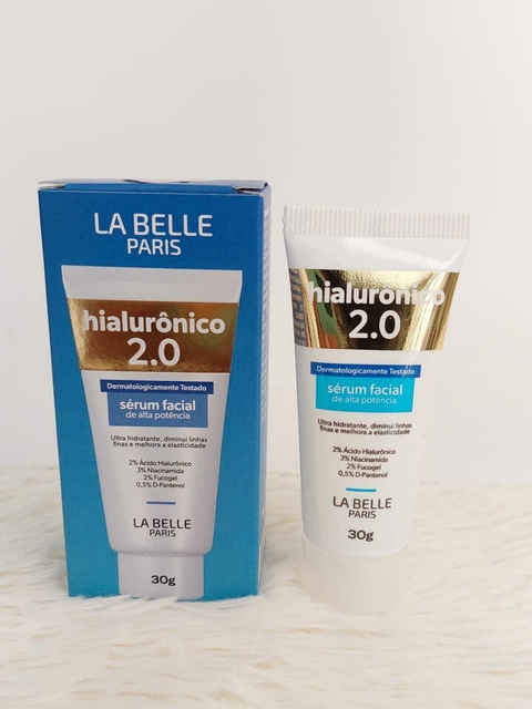 SÉRUM FACIAL DE ALTA POTÊNCIA LA BELLE - HIALURÔNICO 2.0 - 30G