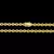 CORRENTE CADEADO FECHO GAVETA (6MM) - BANHADO A OURO 18K - comprar online