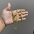 Corrente 60cm Groumet dupla 8mm + Pingente Cavalo e ferradura - Banhado a Ouro 18K na internet