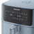 Freidora de aire LUSQTOFF 9.5L Celeste - Planeta Hogar
