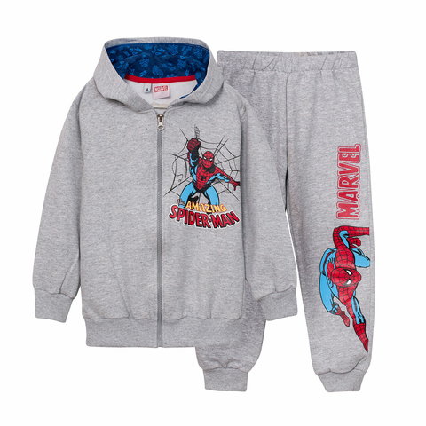 CONJUNTO SPIDERMAN FRIZADO JOGGING + CAMPERA