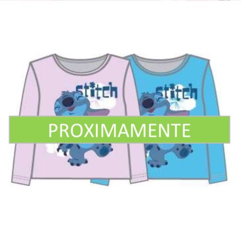 REMERA STITCH TEENS OVERSIZE GARRITAS