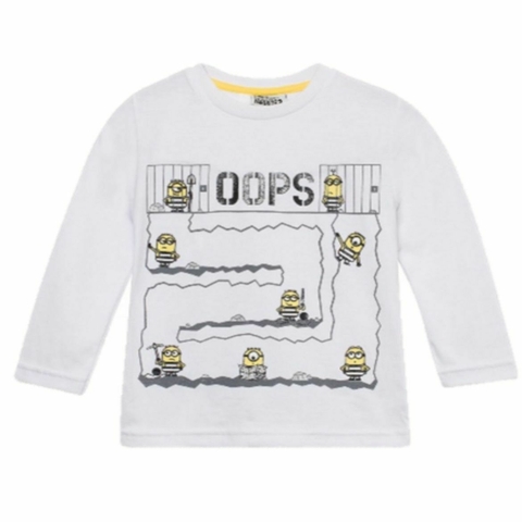 REMERA MINIONS OOPS