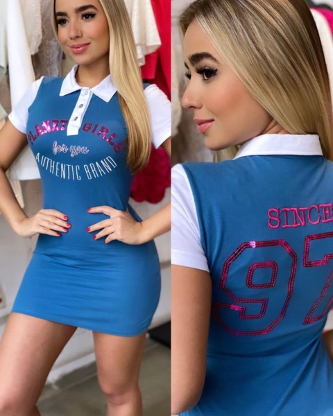 Vestido polo coleção 2022