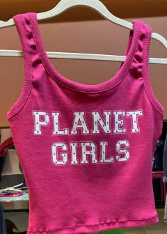 Blusinha regata planet girls
