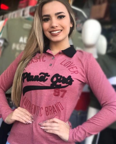 Blusa polo manga longa Planet Girls - comprar online