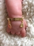 Pulseira Bebê Menina Personalizada Perolas ( 2 pingentes) Frete Grátis Ganha um Lindo Porta Joias na internet